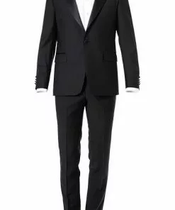 OSCAR JACOBSON Anzug 31384651+5934651/310 Smoking, Wolle, Schwarz
