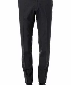 OSCAR JACOBSON Hose Damien 5378515/110 Wolle, Anthrazit meliert, Dunkelgrau