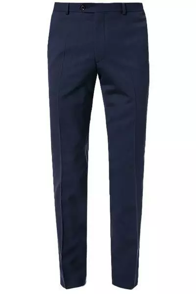 OSCAR JACOBSON Hose Diego 51158515/215 Wolle, Dunkelblau, Blau 4 OSCAR JACOBSON Hose Diego 51158515/215 Wolle, Dunkelblau, Blau – Bild 2