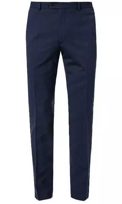 OSCAR JACOBSON Anzug 31008515+4428515+5115/215 Anzug mit Weste, Wolle, Dunkelblau, Blau 9 OSCAR JACOBSON Anzug 31008515+4428515+5115/215 Anzug mit Weste, Wolle, Dunkelblau, Blau – Bild 7