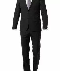 OSCAR JACOBSON Anzug 30508515+5378515/310 Wolle, Schwarz