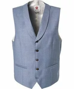 CG Weste Phillip 80-139N1/441043/61 Slim Fit, Schurwolle, Bleu, Hellblau