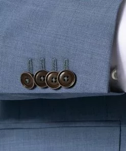 CG Anzug 80-140S0/424002+430013+139N1/441043/61 Anzug mit Weste, Slim Fit, Schurwolle, Rauchblau, Hellblau 17 CG Anzug 80-140S0/424002+430013+139N1/441043/61 Anzug mit Weste, Slim Fit, Schurwolle, Rauchblau, Hellblau -Anzüge & Westen Geschäft 330095 norm5