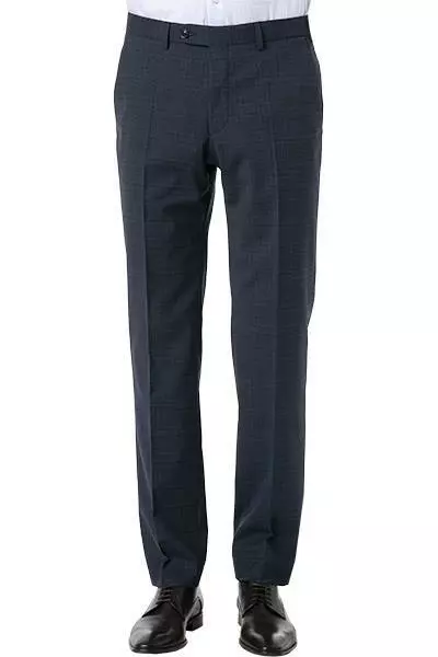 DIGEL Hose Per-V 99605/111066/21 Modern Fit, Schurwolle Fleckenschutz, Dunkelblau meliert, Blau 3 DIGEL Hose Per-V 99605/111066/21 Modern Fit, Schurwolle Fleckenschutz, Dunkelblau meliert, Blau