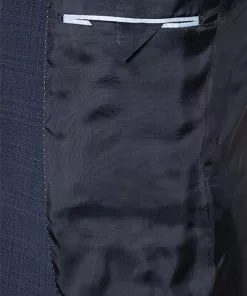 DIGEL Anzug Damian-S/Per-V 99605/121058+111066/21 Modern Fit, Schurwoll-Stretch wasserabweisend, Dunkelblau, Blau -Anzüge & Westen Geschäft 330339 norm5