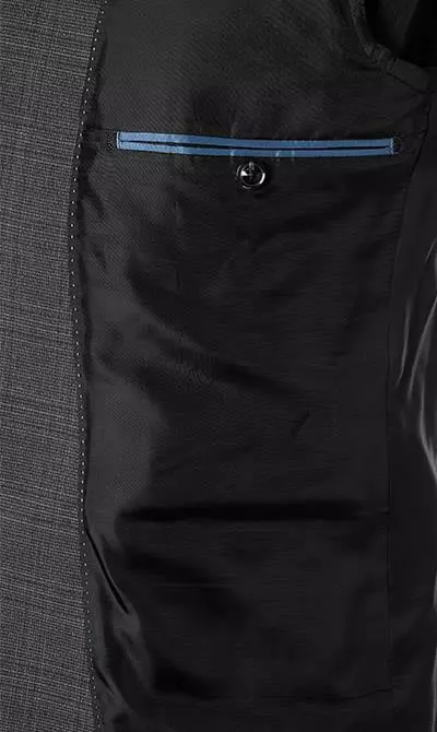 DIGEL Anzug Damian-S/Per-V 99605/121058+111066/43 Modern Fit, Schurwoll-Stretch wasserabweisend, Anthrazit 7 DIGEL Anzug Damian-S/Per-V 99605/121058+111066/43 Modern Fit, Schurwoll-Stretch wasserabweisend, Anthrazit – Bild 5