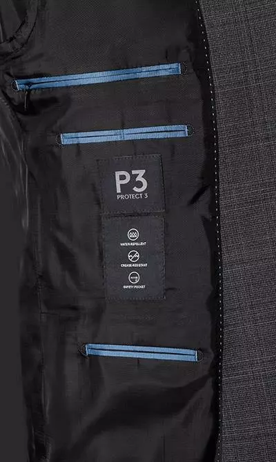 DIGEL Anzug Damian-S/Per-V 99605/121058+111066/43 Modern Fit, Schurwoll-Stretch wasserabweisend, Anthrazit 8 DIGEL Anzug Damian-S/Per-V 99605/121058+111066/43 Modern Fit, Schurwoll-Stretch wasserabweisend, Anthrazit – Bild 6