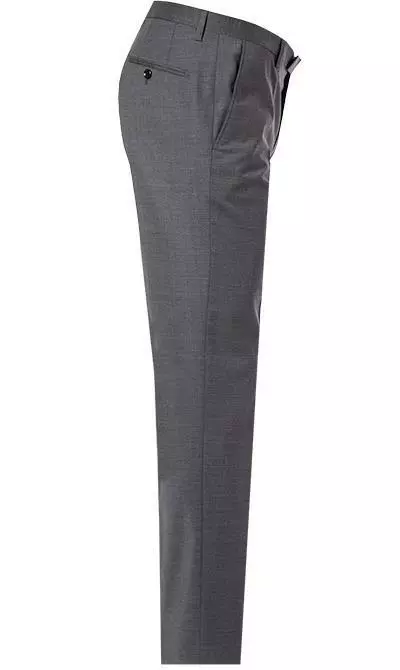 JOOP! Anzug 30003099+30003106+30003110/042 Anzug mit Weste, Slim Fit, Woll-Stretch, Steingrau meliert, Steingrau 10 JOOP! Anzug 30003099+30003106+30003110/042 Anzug mit Weste, Slim Fit, Woll-Stretch, Steingrau meliert, Steingrau – Bild 8