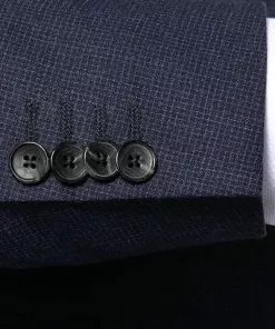 EDUARD DRESSLER Anzug Sean-Jim 10S05/5B31+3B35/42 Shaped Fit, Schurwoll-Stretch, Dunkelblau -Anzüge & Westen Geschäft 332825 norm4