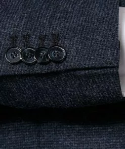 KARL LAGERFELD Anzug 155280+255001/10/592077/690 Flanell-Stretch, Dunkelblau gemustert, Blau -Anzüge & Westen Geschäft 334812 norm4