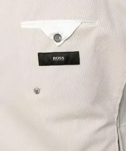 BOSS Cordanzug Nielsen/Banks 50417837+50417904/102 Anzug Nielsen-Banks, Slim Fit, Offwhite, Beige -Anzüge & Westen Geschäft 335547 norm5