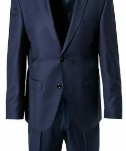 ROY ROBSON Anzug 050011215200+1267500/A401 Regular Fit, Schurwolle Super140 REDA, Dunkelblau meliert, Dunkelblau -Anzüge & Westen Geschäft 335810 norm2