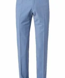 CG Hose Cedric 30-031S0/433063/61 Slim Fit, Schurwolle, Hellblau meliert, Hellblau -Anzüge & Westen Geschäft 335828 norm2