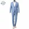 CG Anzug Cliff-Cedric 30-031S0/423622+433063/61 Slim Fit, Schurwoll-Stretch, Hellblau meliert, Hellblau -Anzüge & Westen Geschäft 335832 master