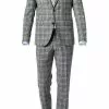 CG Anzug Caden-Cedric 90-143S3/423712+433063/81 Slim Fit, Schurwoll-Stretch, Steingrau kariert, Grau-hellblau 1 CG Anzug Caden-Cedric 90-143S3/423712+433063/81 Slim Fit, Schurwoll-Stretch, Steingrau kariert, Grau-hellblau -Anzüge & Westen Geschäft 335845 norm