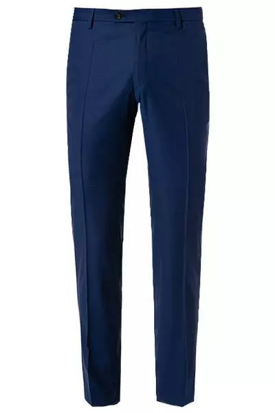 CG Hose Chaz 90-145S0/433103/62 Slim Fit, Schurwolle S120 GUABELLO, Royalblau, Königsblau 4 CG Hose Chaz 90-145S0/433103/62 Slim Fit, Schurwolle S120 GUABELLO, Royalblau, Königsblau – Bild 2