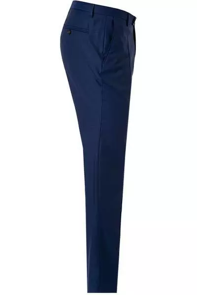 CG Hose Chaz 90-145S0/433103/62 Slim Fit, Schurwolle S120 GUABELLO, Royalblau, Königsblau 5 CG Hose Chaz 90-145S0/433103/62 Slim Fit, Schurwolle S120 GUABELLO, Royalblau, Königsblau – Bild 3
