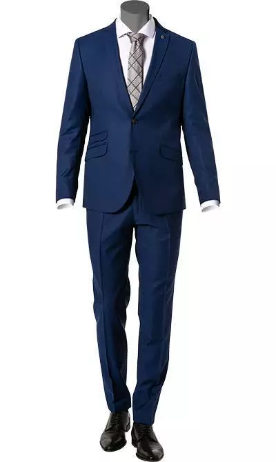 CG Anzug Camden-Chaz 90-145S0/423782+433103/62 Slim Fit, Schurwolle S120 GUABELLO, Royalblau, Königsblau 3 CG Anzug Camden-Chaz 90-145S0/423782+433103/62 Slim Fit, Schurwolle S120 GUABELLO, Royalblau, Königsblau