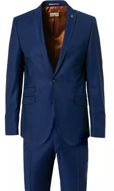 CG Anzug Camden-Chaz 90-145S0/423782+433103/62 Slim Fit, Schurwolle S120 GUABELLO, Royalblau, Königsblau 4 CG Anzug Camden-Chaz 90-145S0/423782+433103/62 Slim Fit, Schurwolle S120 GUABELLO, Royalblau, Königsblau – Bild 2