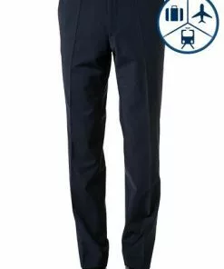 Carl Gross Hose TRF-Silvio 30-031S0/338343/62 Regular Fit, Schurwolle, Dunkelblau , Dunkelblau