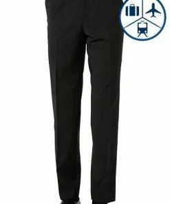 Carl Gross Hose TRF-Silvio 30-031S0/338343/90 Regular Fit, Schurwolle, Schwarz