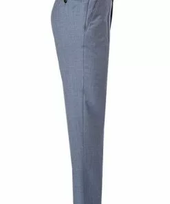 Carl Gross Hose Sven 90-0S0/339593/61 Modern Fit, Schurwolle Super110, Bleu meliert, Hellblau -Anzüge & Westen Geschäft 335907 norm3