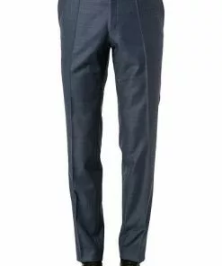 Carl Gross Hose Stevenson 40-016N0/339603/62 Schurwolle, Jeansblau meliert, Jeansblau