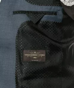 Carl Gross Anzug 40-016N0/324972+339603/62 Schurwolle, Jeansblau meliert, Jeansblau -Anzüge & Westen Geschäft 335916 norm5