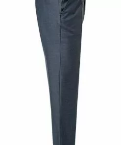 Carl Gross Anzug 40-016N0/324972+339603/62 Schurwolle, Jeansblau meliert, Jeansblau -Anzüge & Westen Geschäft 335916 norm8