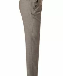 CG Hose Pascal 90-146N0/430013/71 Slim Fit, Schurwolle, Graubraun meliert , Grau -Anzüge & Westen Geschäft 336463 norm3
