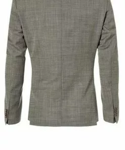 CG Anzug Patrick-Pascal 90-146N0/424002+430013/52 Slim Fit, Schurwolle, Pistazie meliert, Grün -Anzüge & Westen Geschäft 336465 norm3