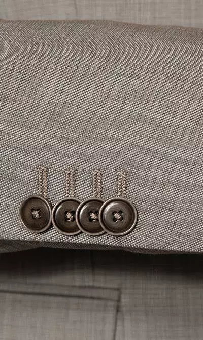 CG Anzug Patrick-Pascal 90-146N0/424002+430013/71 Slim Fit, Schurwolle, Graubraun meliert , Grau 6 CG Anzug Patrick-Pascal 90-146N0/424002+430013/71 Slim Fit, Schurwolle, Graubraun meliert , Grau – Bild 4