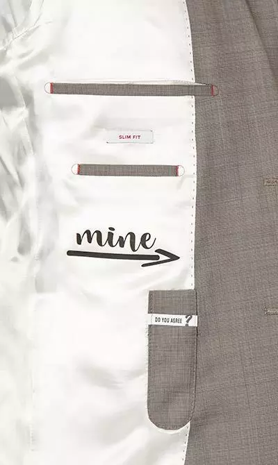 CG Anzug Patrick-Pascal 90-146N0/424002+430013/71 Slim Fit, Schurwolle, Graubraun meliert , Grau 8 CG Anzug Patrick-Pascal 90-146N0/424002+430013/71 Slim Fit, Schurwolle, Graubraun meliert , Grau – Bild 6