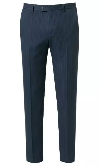 Pierre Cardin Anzug 42288+72534/810/94325/3250 Modern Fit, Mikrofaser wasserabweisend, Navy gestreift, Dunkelblau 10 Pierre Cardin Anzug 42288+72534/810/94325/3250 Modern Fit, Mikrofaser wasserabweisend, Navy gestreift, Dunkelblau – Bild 8