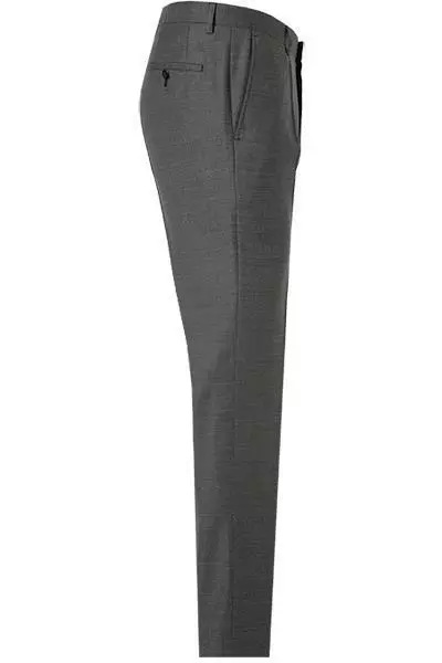 ROY ROBSON Hose S01050561295400/A020 Slim Fit, Schurwolle Super100 wasserabweisend, Grau meliert, Grau 5 ROY ROBSON Hose S01050561295400/A020 Slim Fit, Schurwolle Super100 wasserabweisend, Grau meliert, Grau – Bild 3