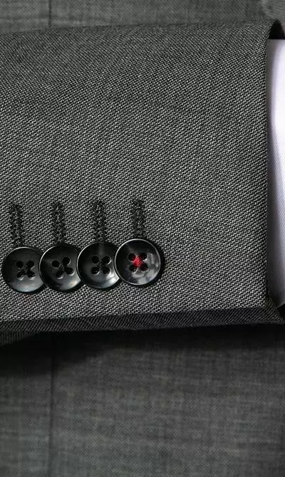 ROY ROBSON Anzug S00050561004400+295400/A020 Slim Fit, Schurwolle Super100 wasserabweisend, Grau meliert, Grau 6 ROY ROBSON Anzug S00050561004400+295400/A020 Slim Fit, Schurwolle Super100 wasserabweisend, Grau meliert, Grau – Bild 4