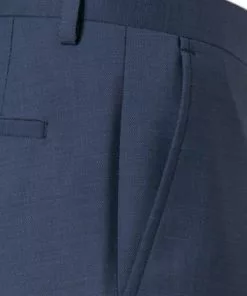 ROY ROBSON Hose S01050571295400/A450 Slim Fit, Schurwolle Super100 wasserabweisend, Dunkelblau, Blau -Anzüge & Westen Geschäft 337800 norm4