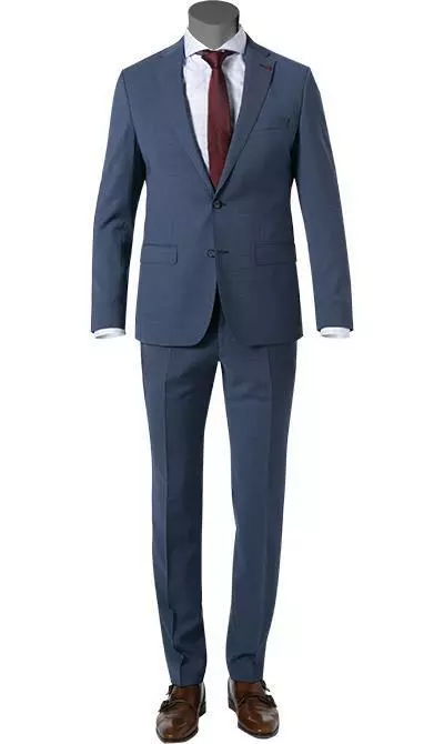 ROY ROBSON Anzug S00050571004400+295400/A450 Slim Fit, Schurwolle Super100 wasserabweisend, Dunkelblau, Blau 3 ROY ROBSON Anzug S00050571004400+295400/A450 Slim Fit, Schurwolle Super100 wasserabweisend, Dunkelblau, Blau