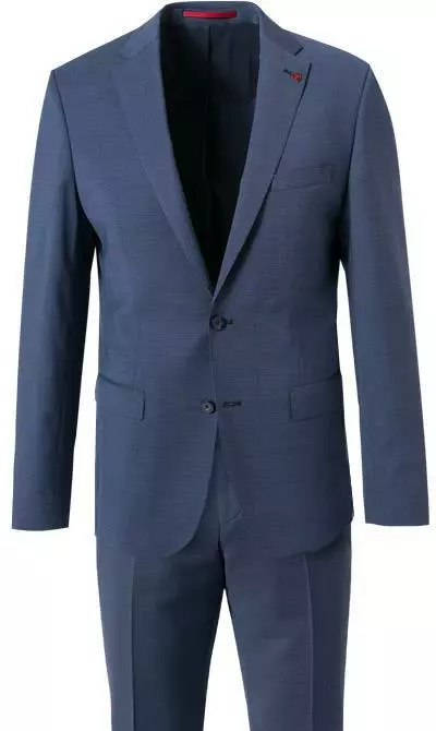 ROY ROBSON Anzug S00050571004400+295400/A450 Slim Fit, Schurwolle Super100 wasserabweisend, Dunkelblau, Blau 4 ROY ROBSON Anzug S00050571004400+295400/A450 Slim Fit, Schurwolle Super100 wasserabweisend, Dunkelblau, Blau – Bild 2