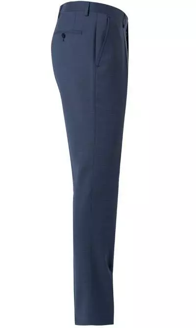 ROY ROBSON Anzug S00050571004400+295400/A450 Slim Fit, Schurwolle Super100 wasserabweisend, Dunkelblau, Blau 10 ROY ROBSON Anzug S00050571004400+295400/A450 Slim Fit, Schurwolle Super100 wasserabweisend, Dunkelblau, Blau – Bild 8