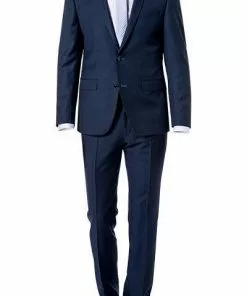 ROY ROBSON Anzug S00050581594800+295400/A410 Slim Fit, Schurwolle Super100, Navy meliert, Navy