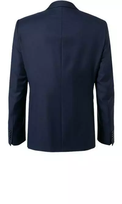 ROY ROBSON Anzug S00050581594800+295400/A410 Slim Fit, Schurwolle Super100, Navy meliert, Navy 5 ROY ROBSON Anzug S00050581594800+295400/A410 Slim Fit, Schurwolle Super100, Navy meliert, Navy – Bild 3