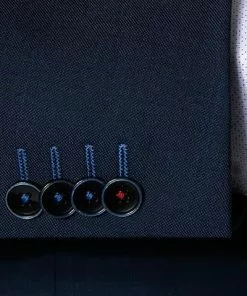 ROY ROBSON Anzug S00050581594800+295400/A410 Slim Fit, Schurwolle Super100, Navy meliert, Navy 13 ROY ROBSON Anzug S00050581594800+295400/A410 Slim Fit, Schurwolle Super100, Navy meliert, Navy -Anzüge & Westen Geschäft 337804 norm4