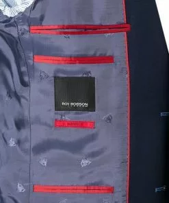 ROY ROBSON Anzug S00050581594800+295400/A410 Slim Fit, Schurwolle Super100, Navy meliert, Navy 15 ROY ROBSON Anzug S00050581594800+295400/A410 Slim Fit, Schurwolle Super100, Navy meliert, Navy -Anzüge & Westen Geschäft 337804 norm6