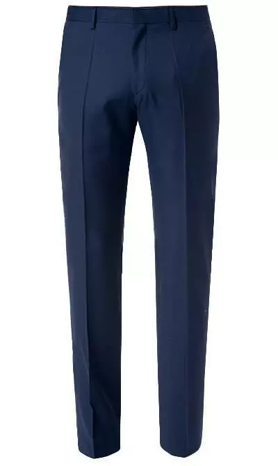 ROY ROBSON Anzug S00050581594800+295400/A410 Slim Fit, Schurwolle Super100, Navy meliert, Navy 9 ROY ROBSON Anzug S00050581594800+295400/A410 Slim Fit, Schurwolle Super100, Navy meliert, Navy – Bild 7