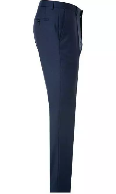 ROY ROBSON Anzug S00050581594800+295400/A410 Slim Fit, Schurwolle Super100, Navy meliert, Navy 10 ROY ROBSON Anzug S00050581594800+295400/A410 Slim Fit, Schurwolle Super100, Navy meliert, Navy – Bild 8