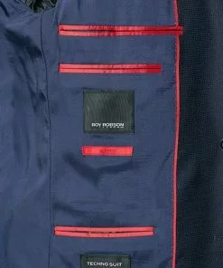 ROY ROBSON Anzug 050631594900+1704100+1295400/A410 Anzug mit Weste, Slim Fit, Schurwolle Super100 wasserabweisend, Dunkelblau gemustert, Dunkelblau 17 ROY ROBSON Anzug 050631594900+1704100+1295400/A410 Anzug mit Weste, Slim Fit, Schurwolle Super100 wasserabweisend, Dunkelblau gemustert, Dunkelblau -Anzüge & Westen Geschäft 338558 norm7