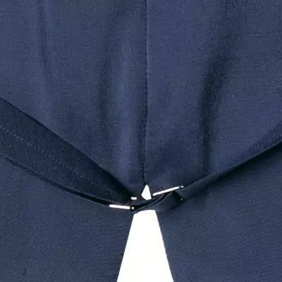 ROY ROBSON Weste S05050351704100/A410 Slim Fit, Schurwolle Super100 wasserabweisend, Dunkelblau gemustert, Dunkelblau 5 ROY ROBSON Weste S05050351704100/A410 Slim Fit, Schurwolle Super100 wasserabweisend, Dunkelblau gemustert, Dunkelblau – Bild 3