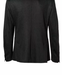 BOSS Anzug Norwin/Banks 50427198+50427205/001 Anzug Norwin-Banks, Slim Fit, Schurwolle, Schwarz gestreift, Schwarz 14 BOSS Anzug Norwin/Banks 50427198+50427205/001 Anzug Norwin-Banks, Slim Fit, Schurwolle, Schwarz gestreift, Schwarz -Anzüge & Westen Geschäft 339616 norm3