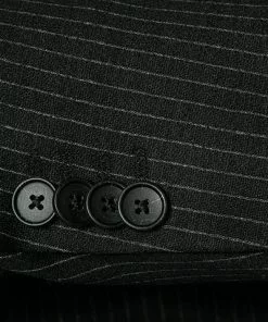 BOSS Anzug Norwin/Banks 50427198+50427205/001 Anzug Norwin-Banks, Slim Fit, Schurwolle, Schwarz gestreift, Schwarz 15 BOSS Anzug Norwin/Banks 50427198+50427205/001 Anzug Norwin-Banks, Slim Fit, Schurwolle, Schwarz gestreift, Schwarz -Anzüge & Westen Geschäft 339616 norm4